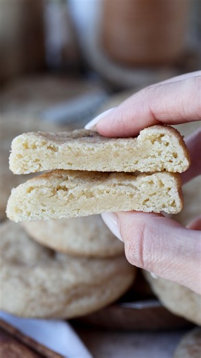 These Snickerdoodle Cookies feature a yummy cinnamon sugar coating with a soft and chewy interior, making them the perfect blend of sweet and spice. This treat is a dream for all cookie enthusiasts and cinnamon lovers alike! 🤎 Check out this amazing recipe here: https://www.piesandtacos.com/snickerdoodle-cookies/ | Pies and Tacos