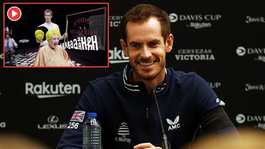 Andy Murray recalls his appearance in one of the most iconic tennis commercials of all-time