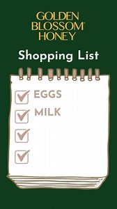 A grocery list that includes #​GoldenBlossom​Honey is worth keeping. Its versatility adds something special to everything, from breakfast to dinner! | Golden Blossom Honey | Facebook