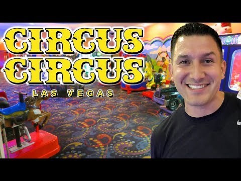 Exploring the Circus Circus arcade in Las Vegas!