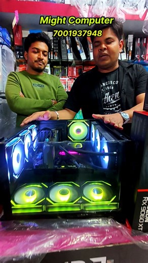 Might Computer on Instagram: "9060Xt | 16Gb Graphic Card 💥 5600x CPU ✅ Best Gaming Cabinet 💥 GTA 6 Gaming Pc #editing #viral #shots #reels"