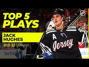 Top 5 Jack Hughes Plays from 2021-22 | NHL