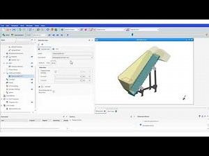Simulating a Conveyor Belt with Ansys Rocky