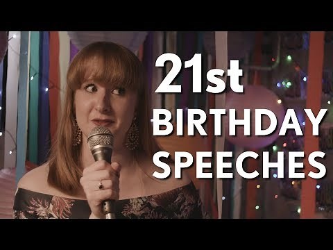 21st Birthday Speeches