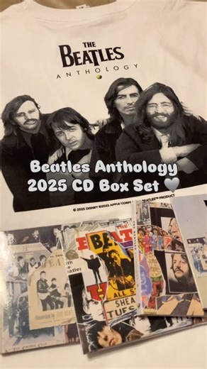 Beatles Anthology 2025 CDs! 💿🪲 #thebeatles #unboxing
