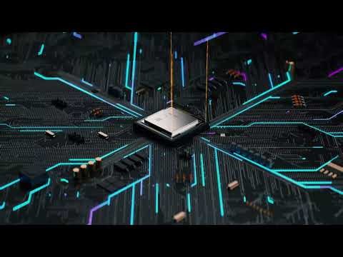CPU and Motherboard Animation