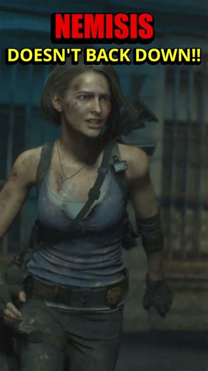 Nemesis walked right into a trap... #shorts #re3remake