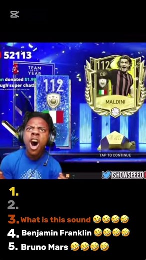 Ranking the top five the funniest packs in FIFA 23 part 3 #ishowspeed #funny #fifa23