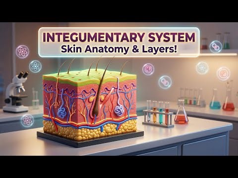 What is the Integumentary System? 🛡️ Skin Anatomy & Layers Explained!