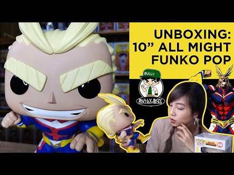 UNBOXING: 10-inch All Might Funko Pop (My Hero Academia) | #CesPlays Video 18
