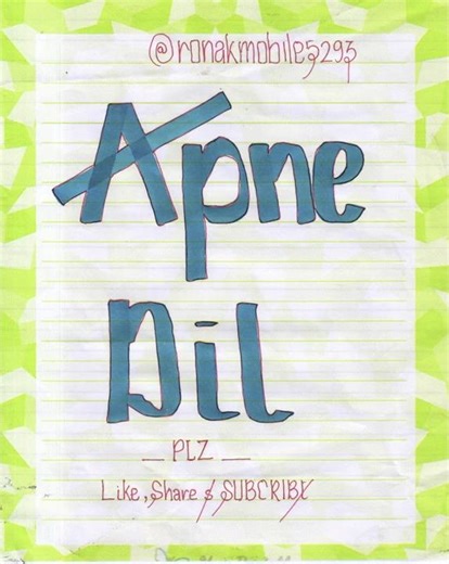 🎵 Apne Dil Lyric Video | Heart Touching Romantic Song ❤️✨#lyricvideo #shots #romanticsongs