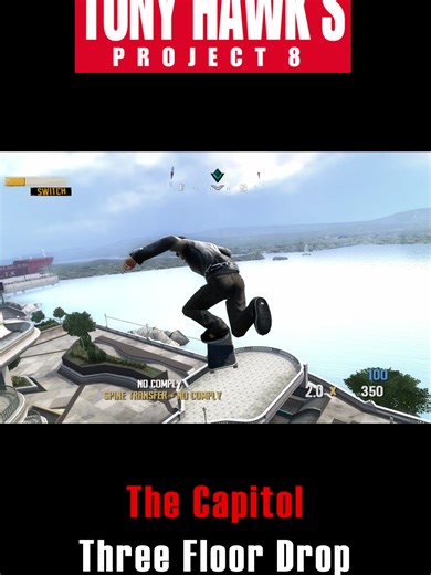 Three Floor Drop (The Capitol) Tony Hawk's Project 8 (PS3) Gameplay - 60 FPS Patch | Road To Rank 1 #tonyhawksproject8 #gameplay #skateboarding #tonyhawksproskater #ps3