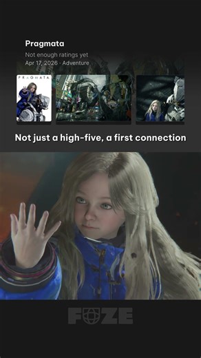 Pragmata - Not just a high-five, a first connection