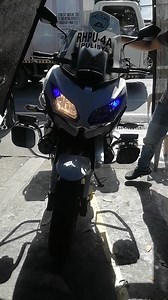 Installed on a 2017 Kawasaki Versys 650 Auxilliary Light 1: GR50X...