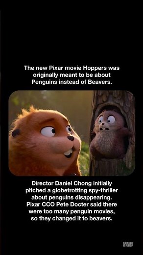 Pixar's New Movie Hoppers Was Originally About Penguins Instead of Beavers