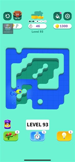 I Tried To Beat Level 93 in 30 seconds ⏳ #ASMR #shorts #colormaze