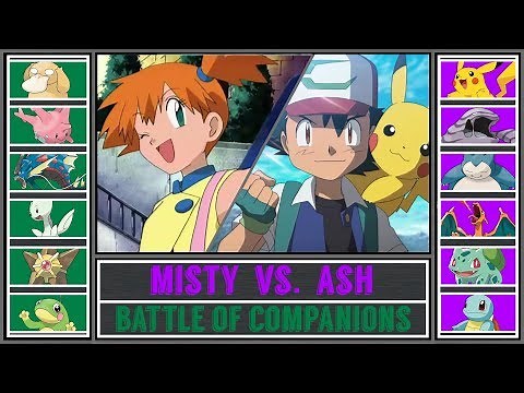 Ash vs. Misty (Pokémon Sun/Moon) - Battle of Companions