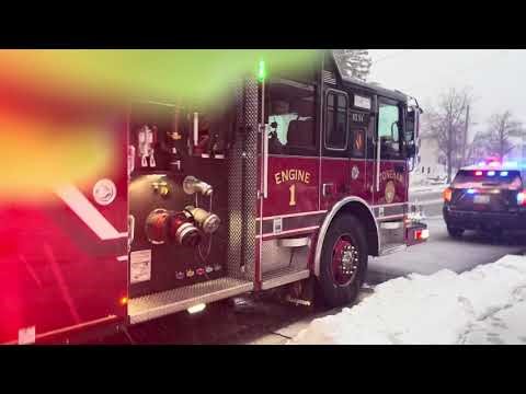 Engine one, Armstrong and PD on scene of a welfare check ￼