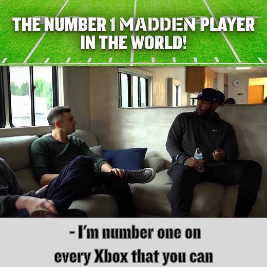 Loved chopping it up with The Game 😉 Anybody else know that he's the #1 Madden Live Player in the world? | Gary Vaynerchuk