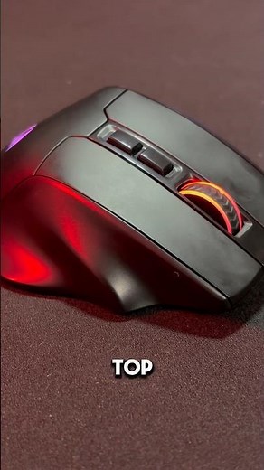 Eu queria um mouse ergonômico diferente… Redragon Bullseye Pro #mouse #redragon #rgb