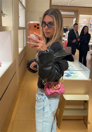 Louis Vuitton Pink Mini Bag: Chic Transformation