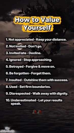 How to Value Yourself #facts #psychology #fact #psychologyfacts | The Alvins Family