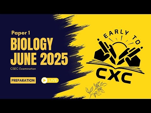 Biology Paper 1 June 2025 Preparation