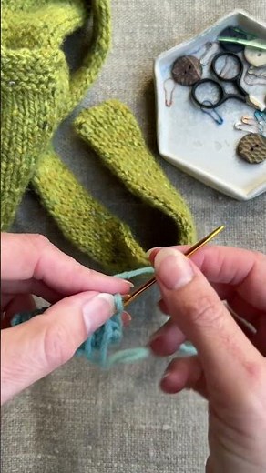 The PERFECT Bind Off For A Chunky Ribbed Sweater Cuff!