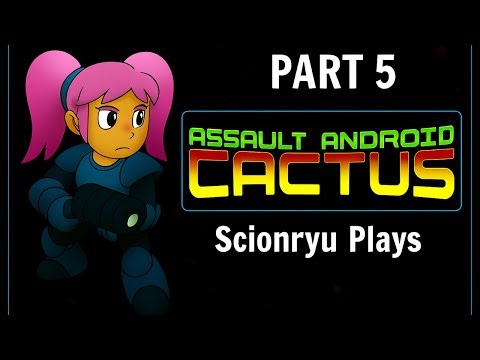 Assault Android Cactus Play through Part 5 | Frenzied Arcade Chaos & Epic Boss Fight