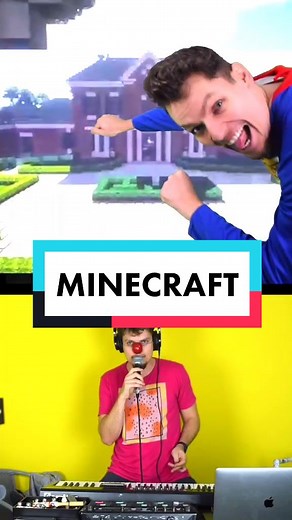 Explore My Epic Minecraft Crib Tour | Live Music Show Improv