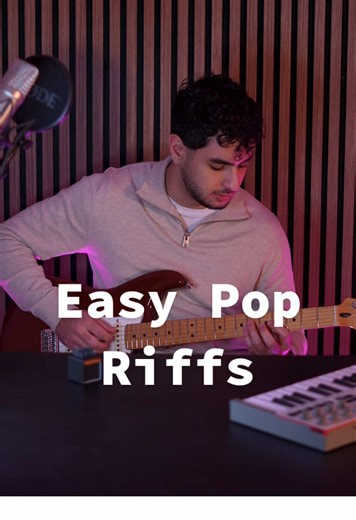 3 Easy Pop Riffs for Beginner Guitarists