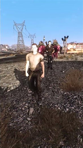 Pro vs Amateur FPS Dashing #falloutnewvegas #falloutmods #gamingshorts