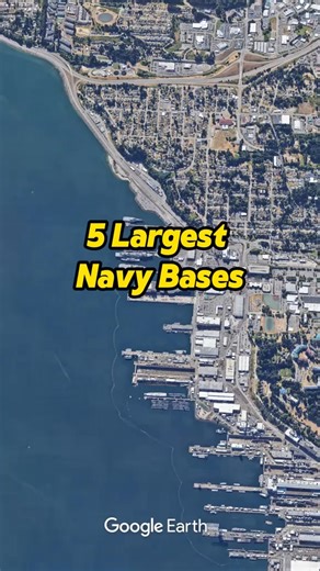 5 Largest Navy Bases #navy #military #marines #aircraftcarrier #ship #usa #fyp | Real Estate of Stars