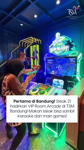 Steak 21 Trans Studio Mall: Makan enak di VIP Room