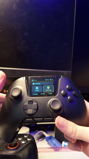 the controller with the built in screen that changed gaming forever... #rocketleague #controller