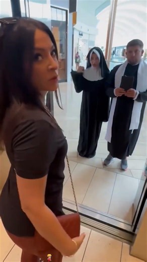 The ultimate uno reverse#prank #elevator #funny