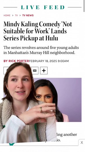 Mindy Kaling's New Comedy Series Not Suitable For Work