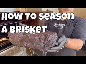 How To Season a BBQ Smoked Brisket For Beginners