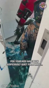 20K views · 54 reactions | Did a bucket full of paint just explode there?  | HomeChic | Facebook