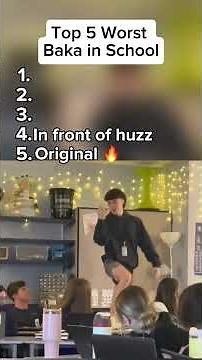 Top 5 funniest Baka in school #ranking #funny #comedy
