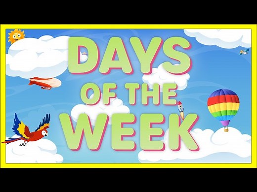 Days of the Week Song | Learn 7 Days of the Week | Nursery Rhyme for Kids - Videos For Kids