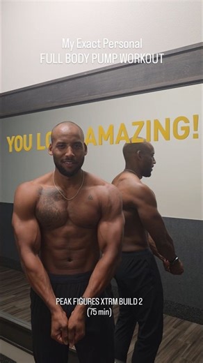 My Personal Exact FULL BODY PUMP workout