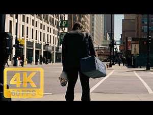 The Dark Knight - Bank Robbery Scene [4K 60FPS] (AI Upscale)