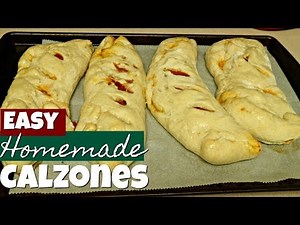 Easy Homemade Calzone or Pizza Dough | Cook with Me