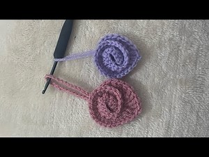 How to make easy small keychain with crochet for beginners