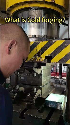 This is cold forging heat sink manufacturing process for led light #coldforging #heatsink #led