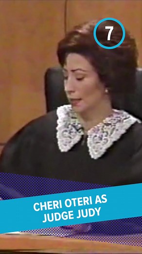 SNL Impressions Done in Front of the Actual Person Number 7: Cheri Oteri as Judge Judy #snl #comedy