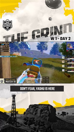 KRAFTON INDIA ESPORTS on Instagram: "BAE delivered when it mattered most. After a strong setup through the mid-game, they held their nerve in the final moments as Yashu stood his ground and won the decisive end fight. The result pushes BAE up to 7th place on the leaderboard with 58 total points, keeping them firmly in the hunt. #BGIS2026 #BreakingBoundaries #KIE #KraftonIndiaEsports #BGMI"