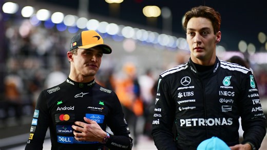 ‘You messed up’ – Lando Norris hits out at ‘BS’ F1 reporter who caused George Russell clash post-race