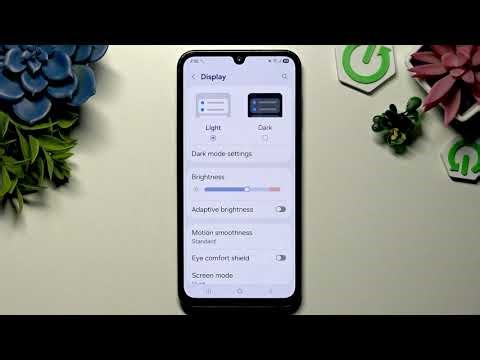 SAMSUNG Galaxy M15 5G - How to Change Screen Refresh Rate